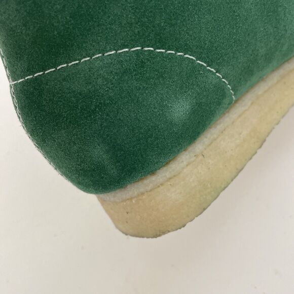 Sycamore Style by F. Santos MONSTER GREEN Apollo Moccasins Mid‎ Shoe RETRO 8.5 - Picture 11 of 11